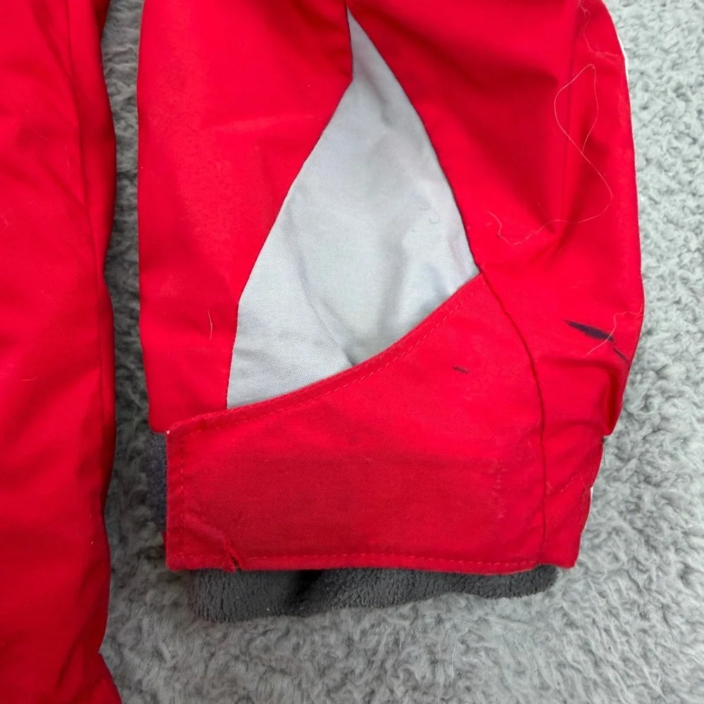 Columbia Mens Omni-Shield Interchange Jacket‎ Red Grey Waterproof Fleece Lined L